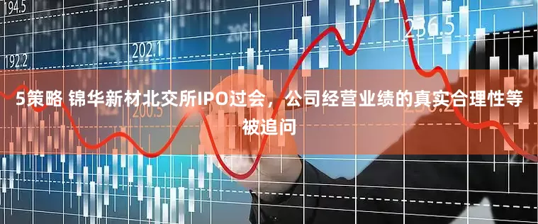 5策略 锦华新材北交所IPO过会，公司经营业绩的真实合理性等被追问