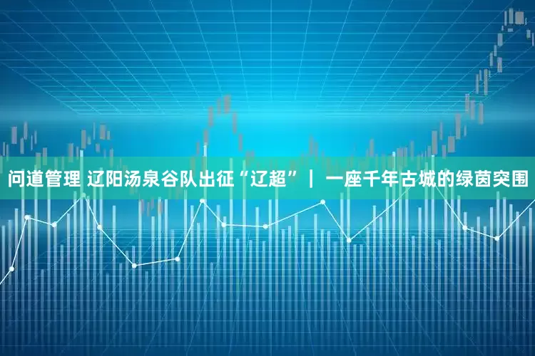 问道管理 辽阳汤泉谷队出征“辽超”｜ 一座千年古城的绿茵突围